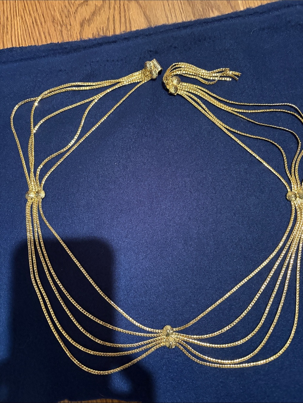 Gold Multi-Strand Knot belt